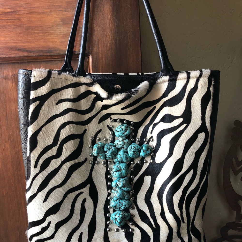 Kurtman zebra tote